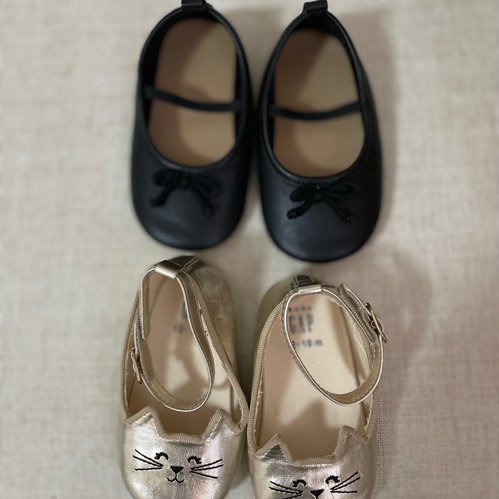 12-24 months gap and old navy shoes